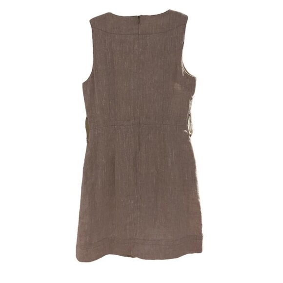 IRIS Setlakwe linen blend sleeveless mini dress with pockets Size - Picture 5 of 11